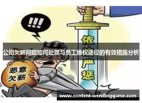 公司欠薪问题如何处理与员工维权途径的有效措施分析