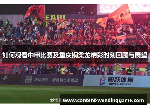 如何观看中甲比赛及重庆铜梁龙精彩时刻回顾与展望