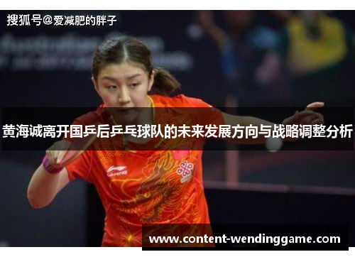 黄海诚离开国乒后乒乓球队的未来发展方向与战略调整分析