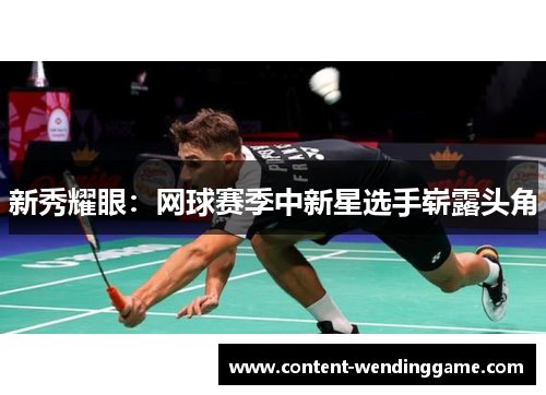 新秀耀眼：网球赛季中新星选手崭露头角