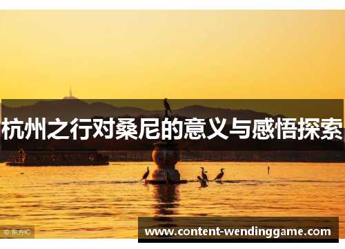 杭州之行对桑尼的意义与感悟探索